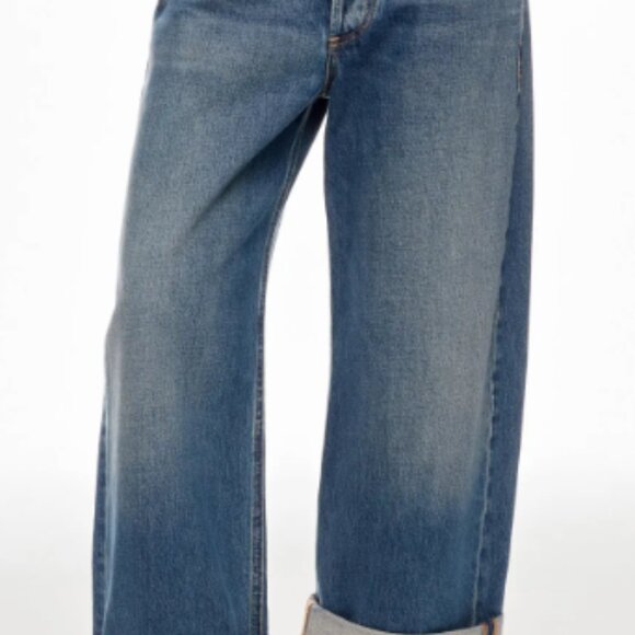 Citizens Of Humanity Women's Ayla Baggy Cuffed Wide Leg Jeans In Brielle Sz 32 - Picture 2 of 5